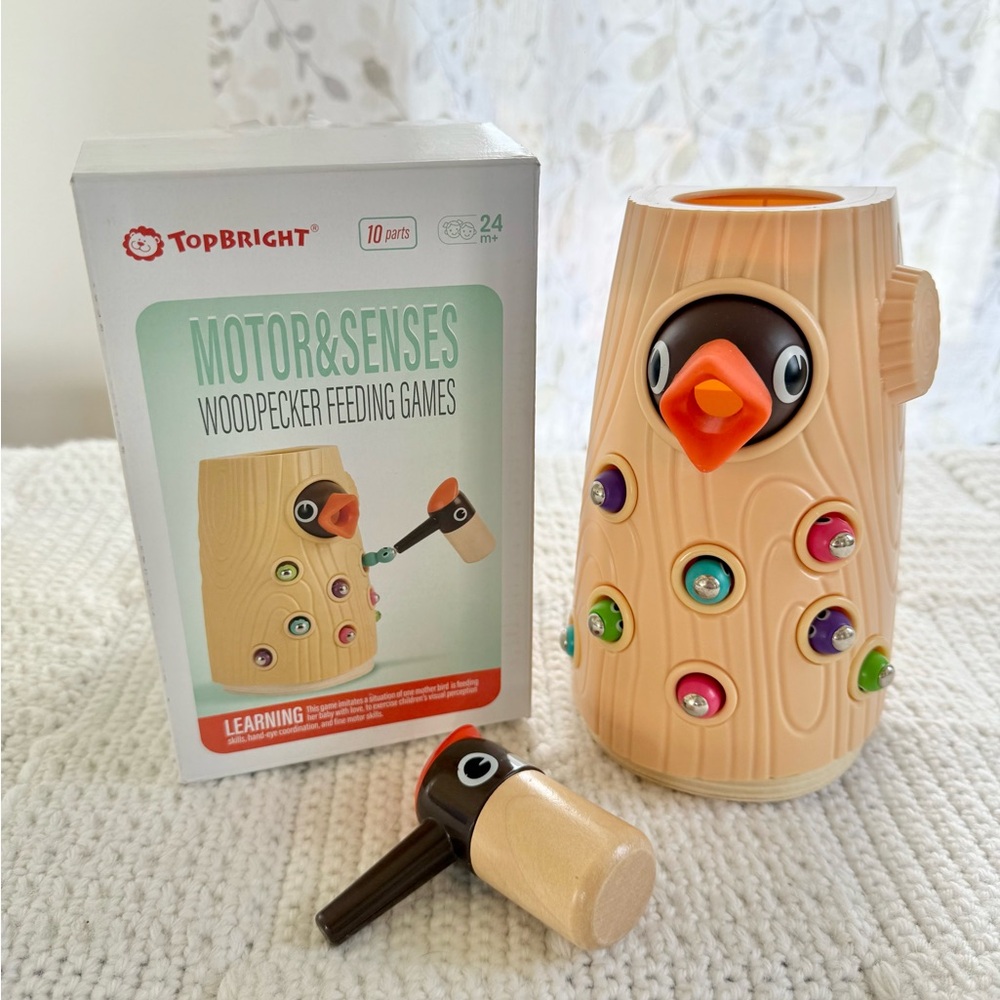 Motor & Senses Woodpecker Feeding Game
